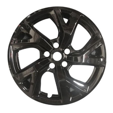 COAST2COAST 18", 5 Split Spoke, Painted, Gloss Black, ABS Plastic, Set Of 4, Not Compatible With Steel Wheels IMP452BLK